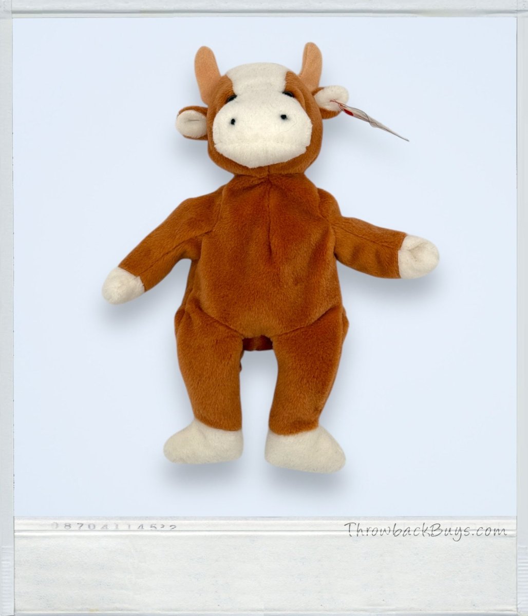 1995 - Beanie Babies Collection: Bessie w/PVC Pellets - Collectible Toys - ThrowbackBuys - ThrowbackBuys
