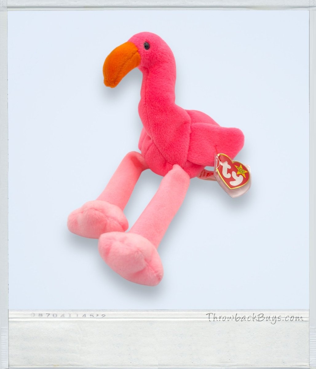 1995 - Beanie Babies Collection: Pinky w/ PVC Pellets - Collectible Toys - ThrowbackBuys - ThrowbackBuys
