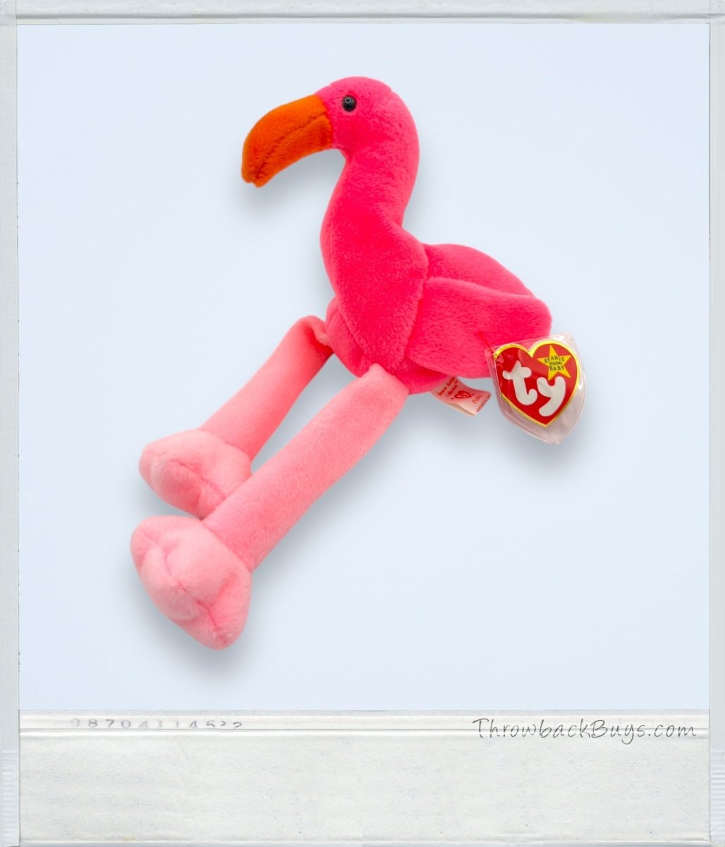 1995 - Beanie Babies Collection: Pinky w/ PVC Pellets - Collectible Toys - ThrowbackBuys - ThrowbackBuys