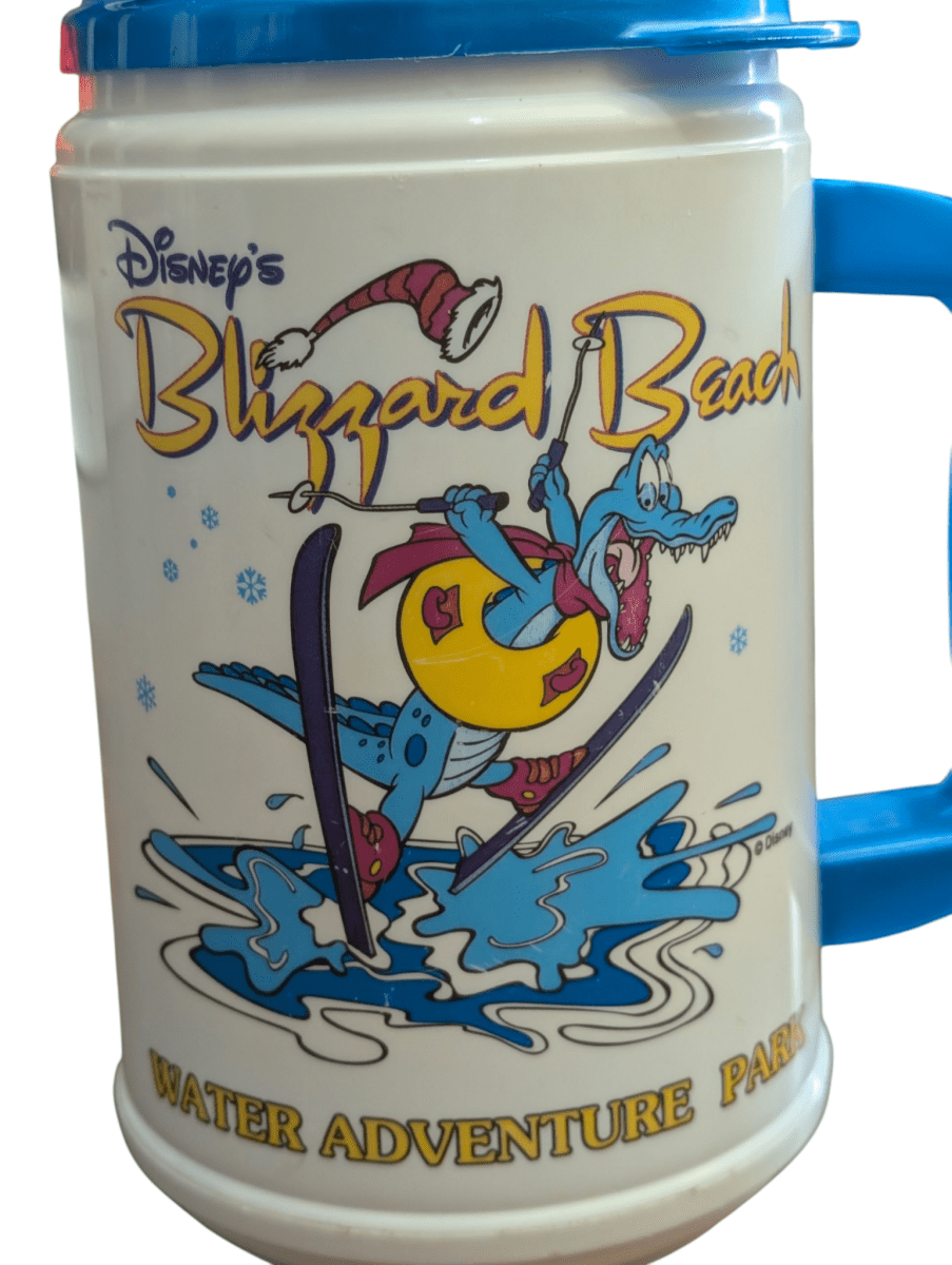 1995 Blizzard Beach Travel Mug - Collectible Cups - ThrowbackBuys - Shiznit