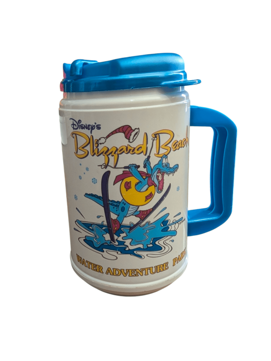 1995 Blizzard Beach Travel Mug - Collectible Cups - ThrowbackBuys - Shiznit