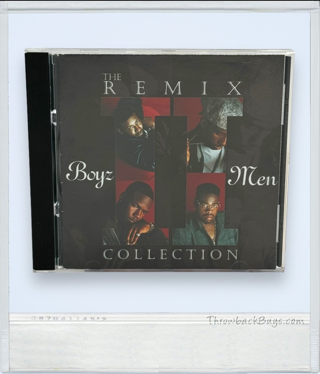 1995 - Boyz II Men: The Remix Collection CD - CDs - ThrowbackBuys - ThrowbackBuys