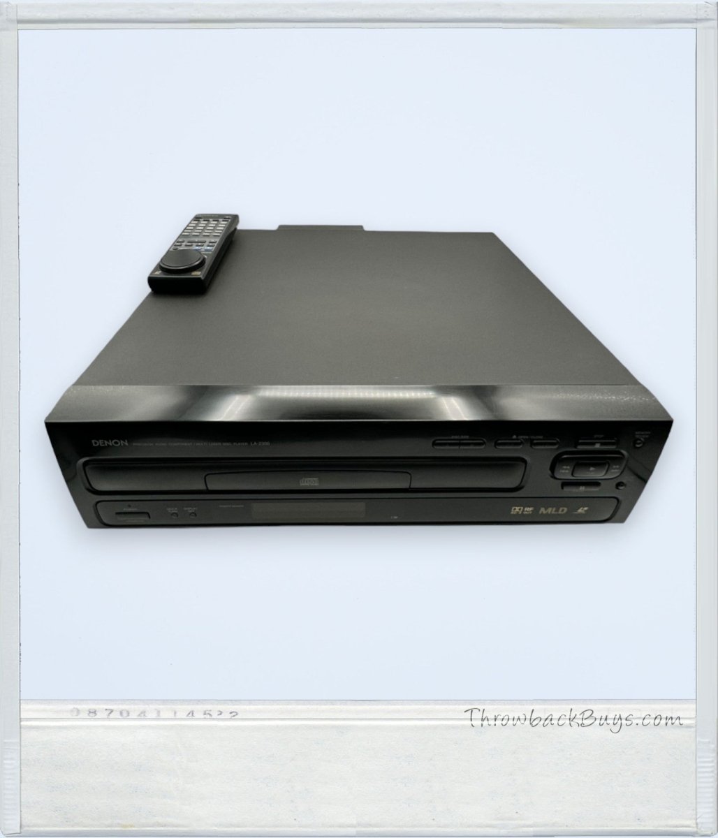 1995 - Denon Multi Laserdisc/CD Player w/Remote - Laserdisc Player - ThrowbackBuys - ThrowbackBuys