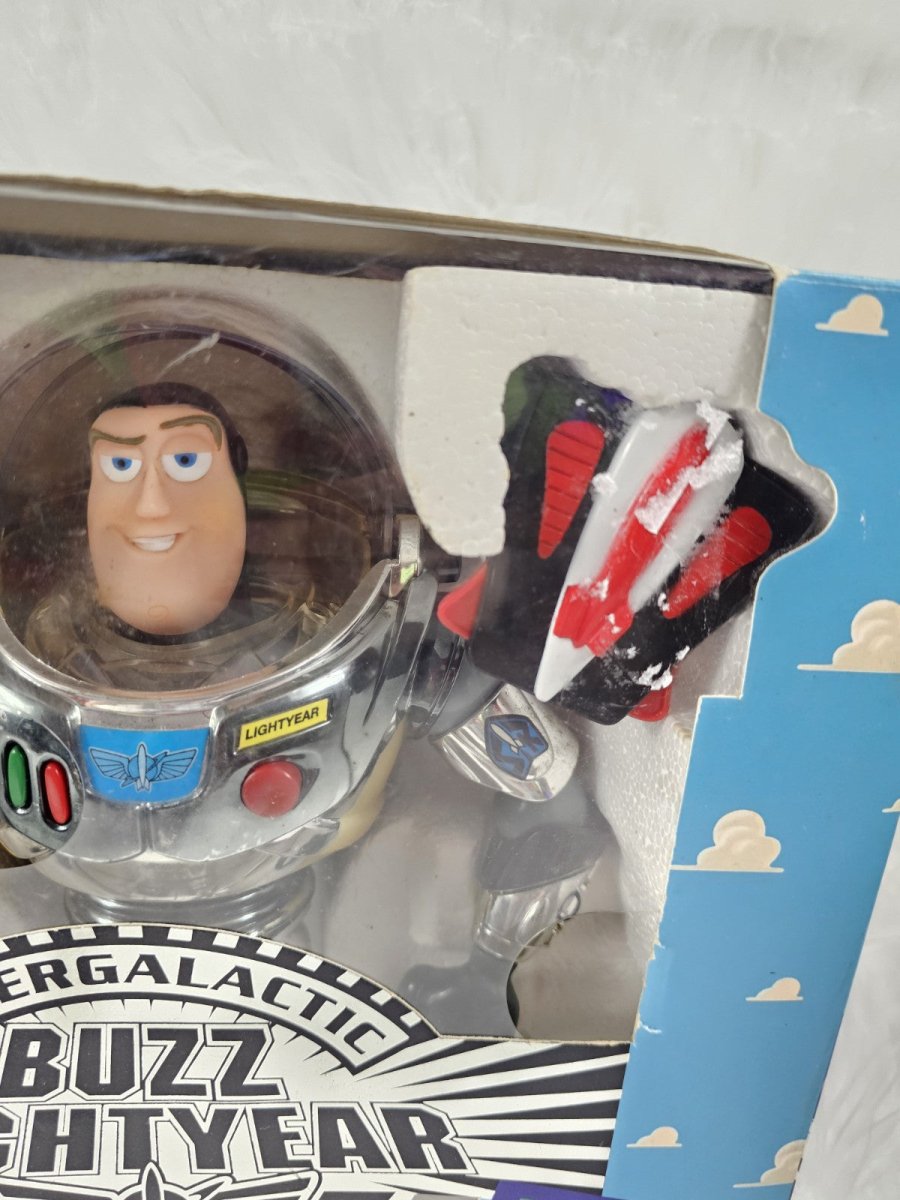 1995 - Disney: Toy Story CHROME INTERGALACTIC BUZZ Lightyear - Action Figures & Collectibles - ThrowbackBuys - The Thrifty Gypsyy Shop