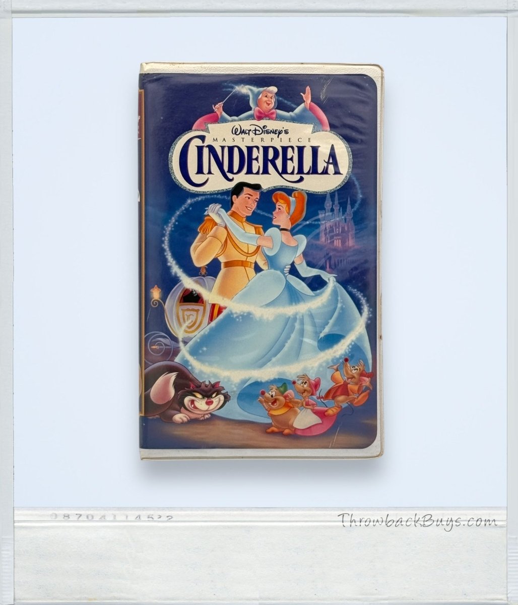 1995 - Disney's Cinderella VHS (Masterpiece Collection) - VHS - ThrowbackBuys - ThrowbackBuys