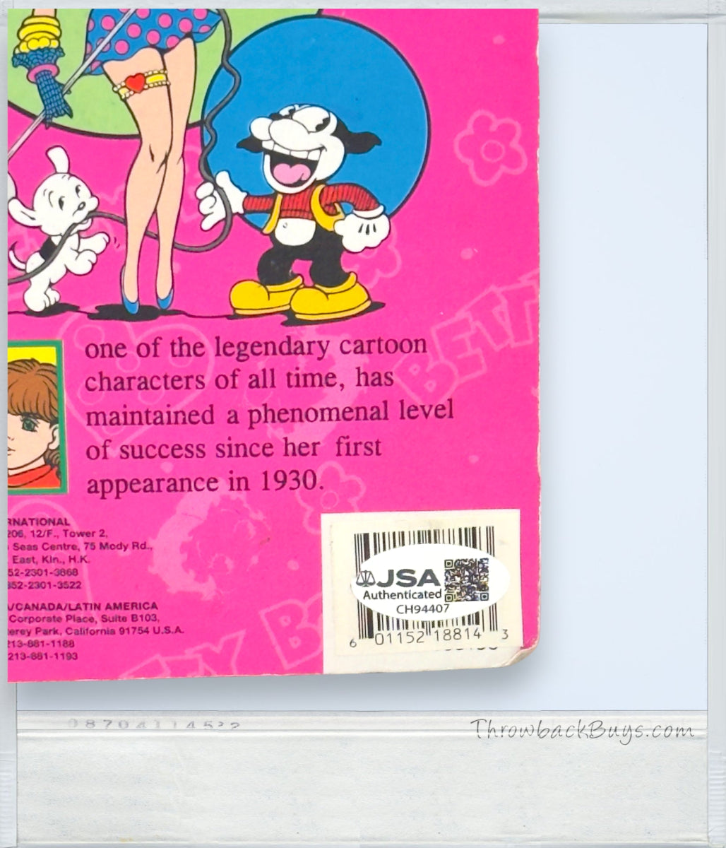 1995 - Dorda Toys: Betty Boop Bubble Buddies, Sandy Joy Autographed – JSA Authenticated - RARE - Collectible Toys - ThrowbackBuys - ThrowbackBuys