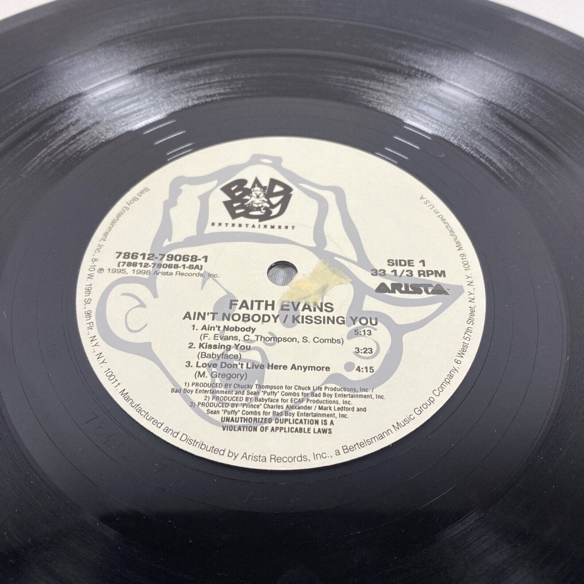 1995 - Faith Evans: Ain’t Nobody Kissing You EP - Vinyl Record - Vinyl - ThrowbackBuys - ResellerDoor