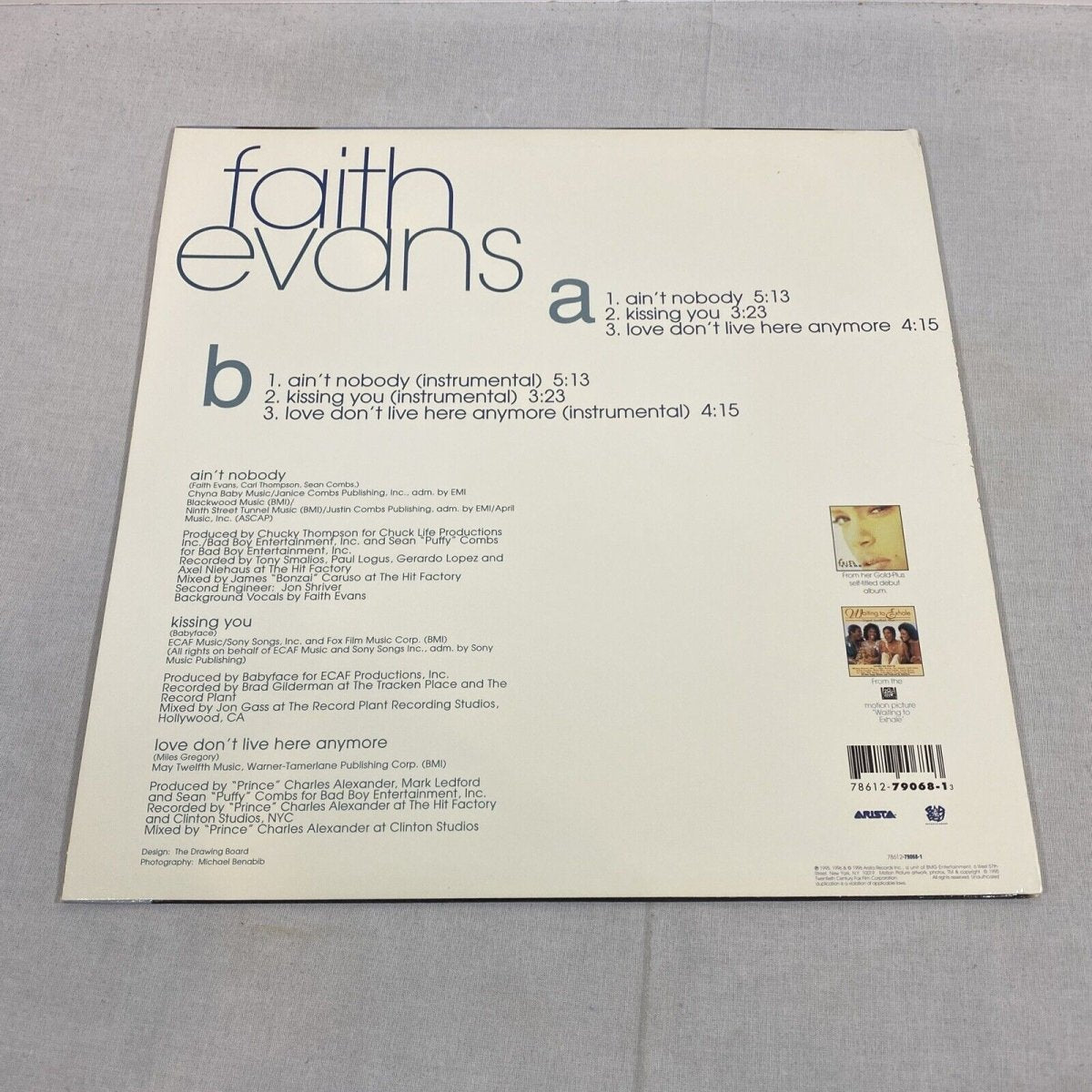 1995 - Faith Evans: Ain’t Nobody Kissing You EP - Vinyl Record - Vinyl - ThrowbackBuys - ResellerDoor