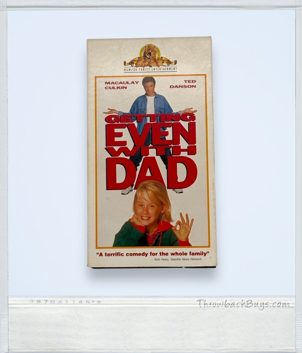 1995 - Getting Even With Dad VHS - VHS - ThrowbackBuys - ThrowbackBuys