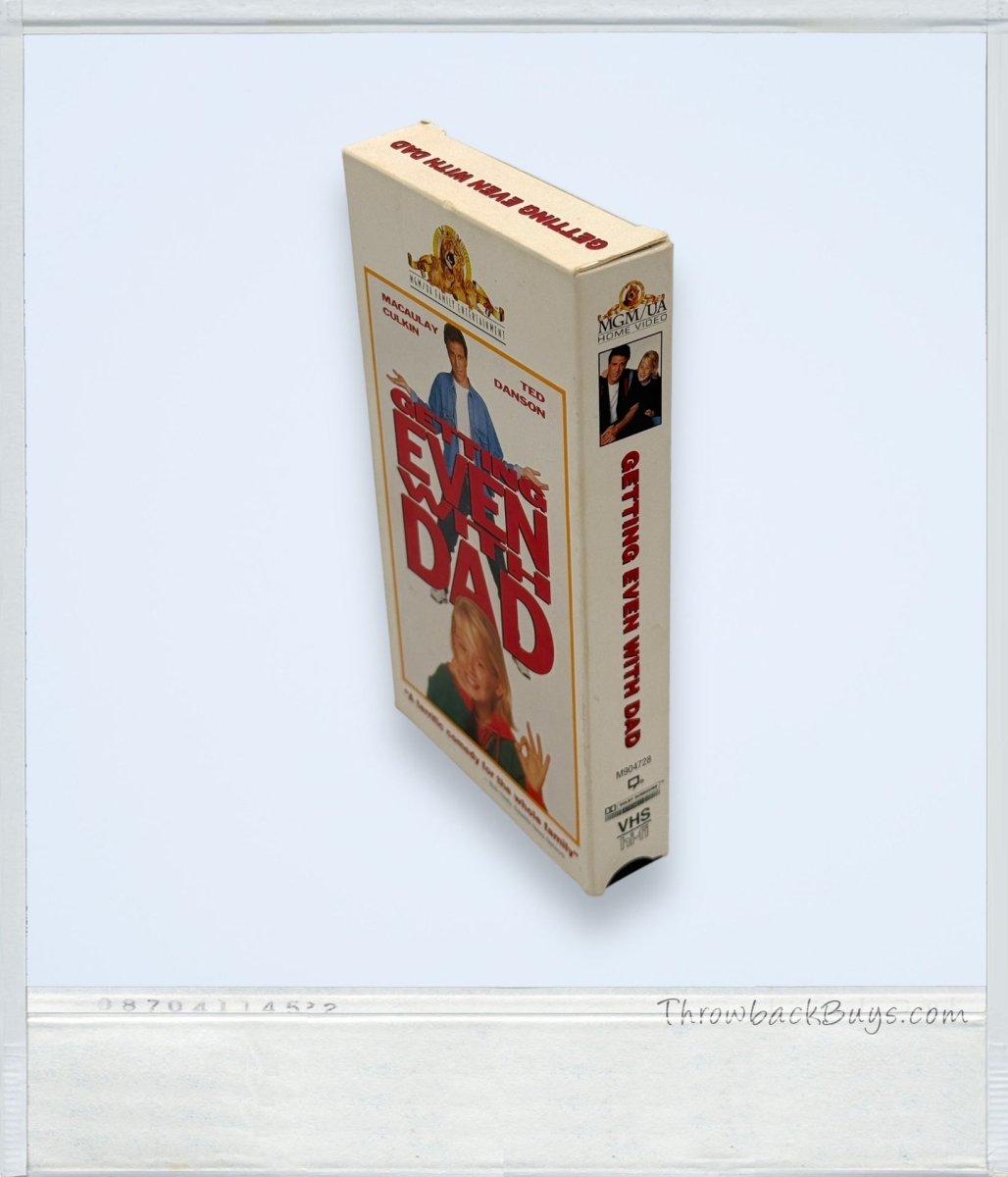 1995 - Getting Even With Dad VHS - VHS - ThrowbackBuys - ThrowbackBuys