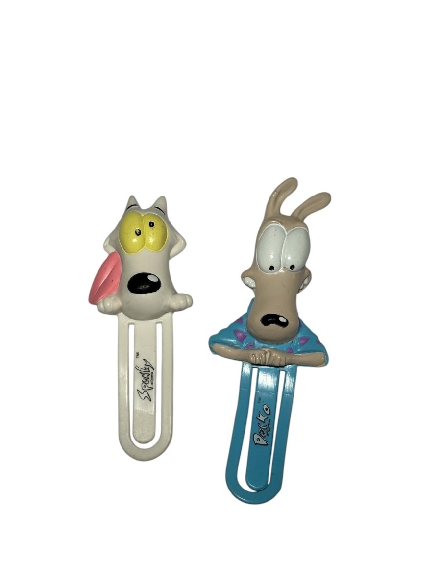 1995 – Hardee's: Rocko's Modern Life 3D Bookmark Set of 2 - Action Figures & Collectibles - ThrowbackBuys - Abunnysvintageco