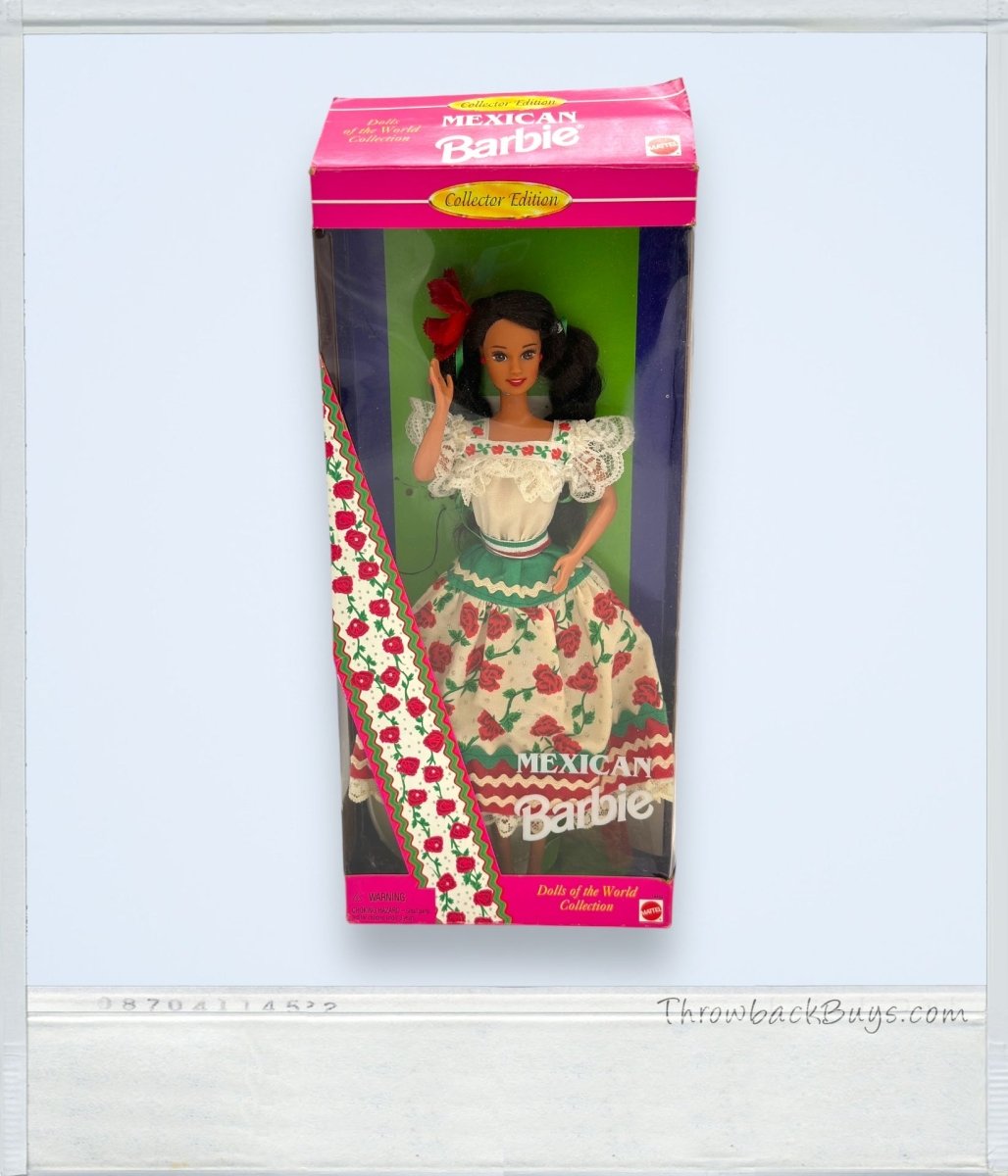 1995 - Mattel Barbie - Dolls of the World Collection: Mexican Barbie - Collector's Edition - Dolls - ThrowbackBuys - ThrowbackBuys