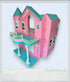 1995 - Mattel Barbie Victorian Dream House Pink w/Working Elevator - RARE - Dollhouse - ThrowbackBuys - ThrowbackBuys