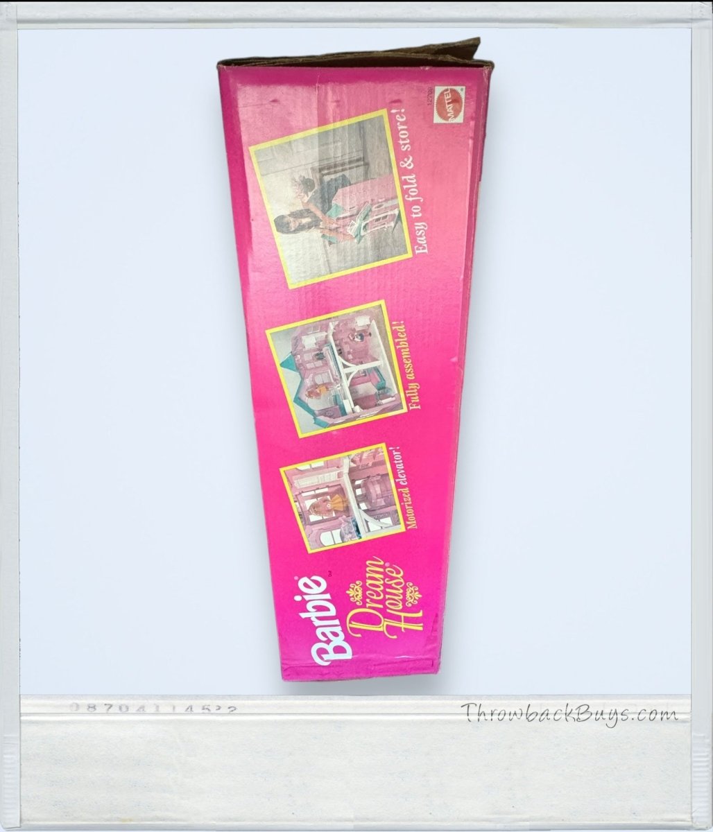 1995 - Mattel Barbie Victorian Dream House Pink w/Working Elevator - RARE - Dollhouse - ThrowbackBuys - ThrowbackBuys