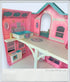 1995 - Mattel Barbie Victorian Dream House Pink w/Working Elevator - RARE - Dollhouse - ThrowbackBuys - ThrowbackBuys