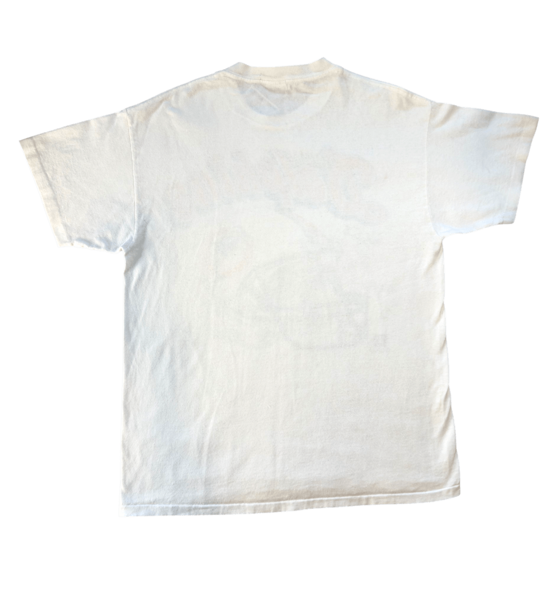 1995 - NFL Miami Dolphins Helmet Signatures T-Shirt, size L - RARE - T-Shirts - ThrowbackBuys - SuperRetroPod