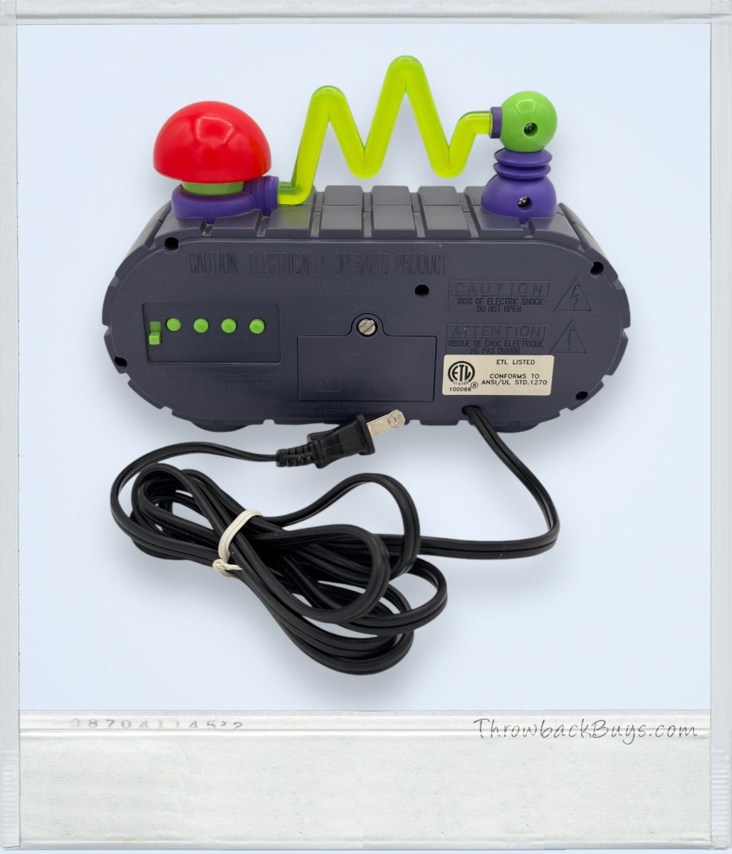 1995 - Nickelodeon Time Blaster Rise & Slime Alarm Clock AM/FM Radio - Alarm Clocks - ThrowbackBuys - ThrowbackBuys