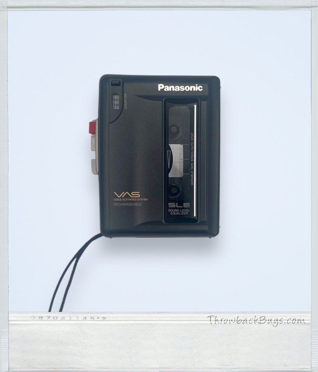 1995 - Panasonic: Cassette Tape Recorder / Player - Portable Audio - ThrowbackBuys - ThrowbackBuys
