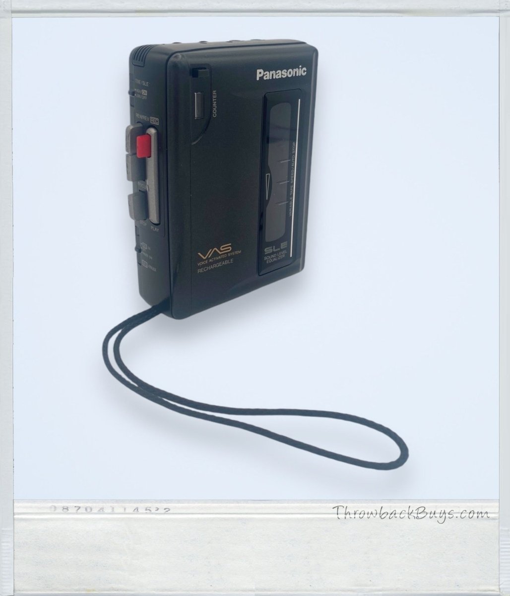 1995 - Panasonic: Cassette Tape Recorder / Player - Portable Audio - ThrowbackBuys - ThrowbackBuys