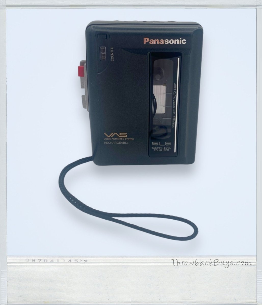 1995 - Panasonic: Cassette Tape Recorder / Player - Portable Audio - ThrowbackBuys - ThrowbackBuys
