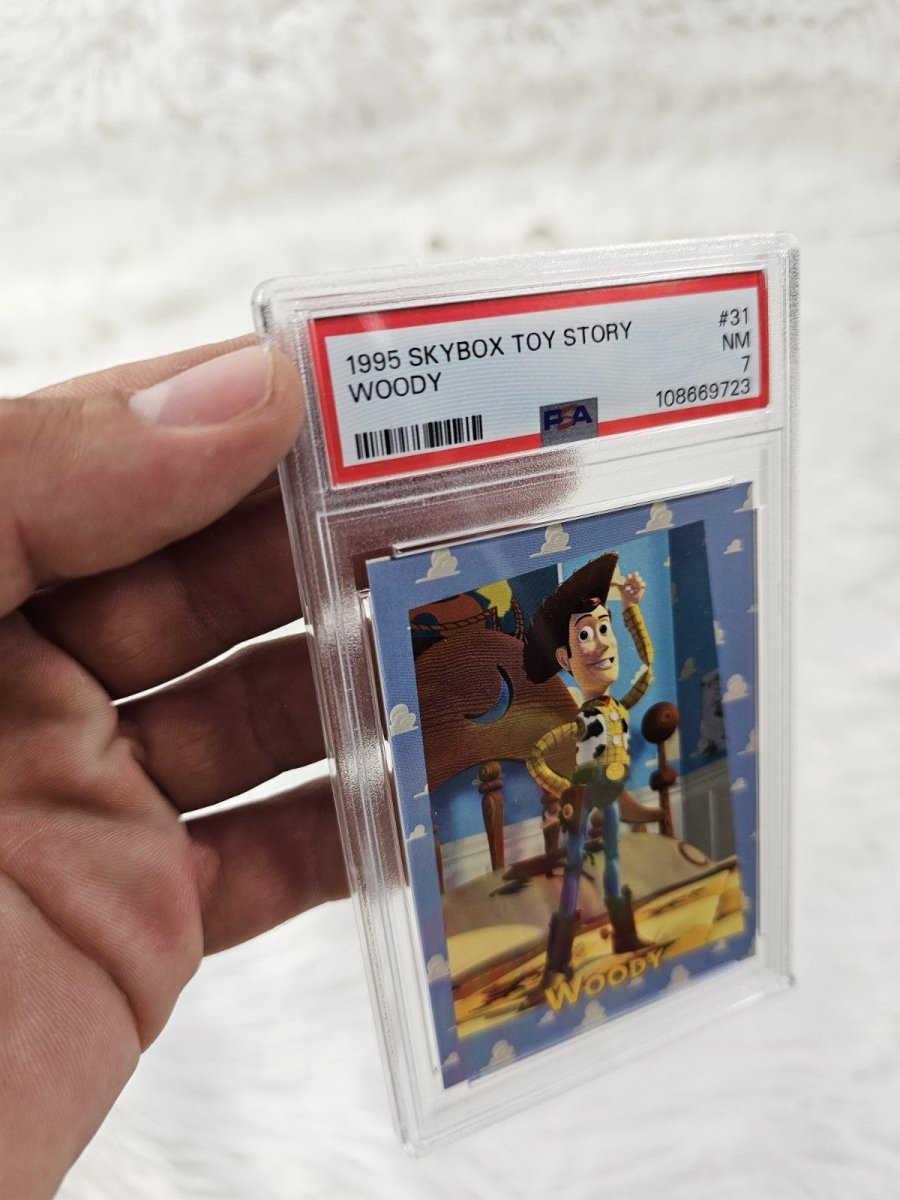1995 - Skybox Toy Story 31 Woody PSA 7 - Trading Cards - ThrowbackBuys - The Thrifty Gypsyy Shop