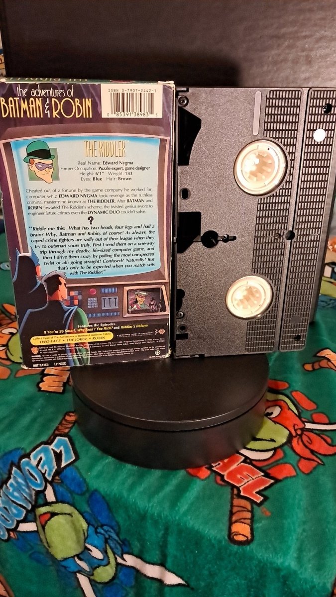 1995 – The Adventures Of Batman & Robin The Riddler VHS - VHS - ThrowbackBuys - Retrotoyz&gamez87