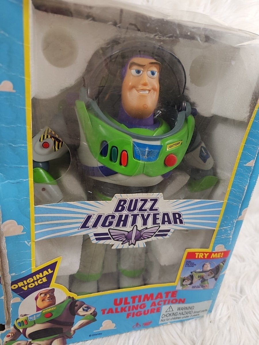 1995 - Toy Story Buzz Lightyear Ultimate Talking Figure And Modern Woody - Action Figures & Collectibles - ThrowbackBuys - The Thrifty Gypsyy Shop