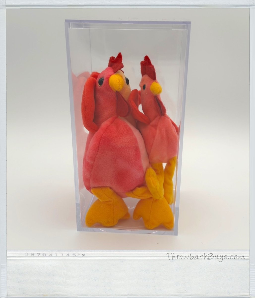1996 - Beanie Babies Collection & 1993 - Teenie Babies: Strut The Rooster Bundle - Collectible Toys - ThrowbackBuys - ThrowbackBuys