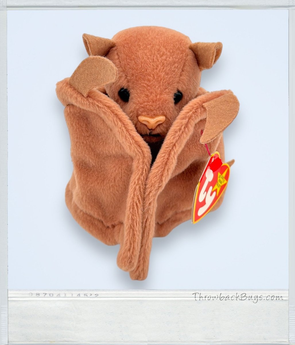 1996 - Beanie Babies Collection: Batty w/PVC Pellets and Major Error - RARE - Collectible Toys - ThrowbackBuys - ThrowbackBuys