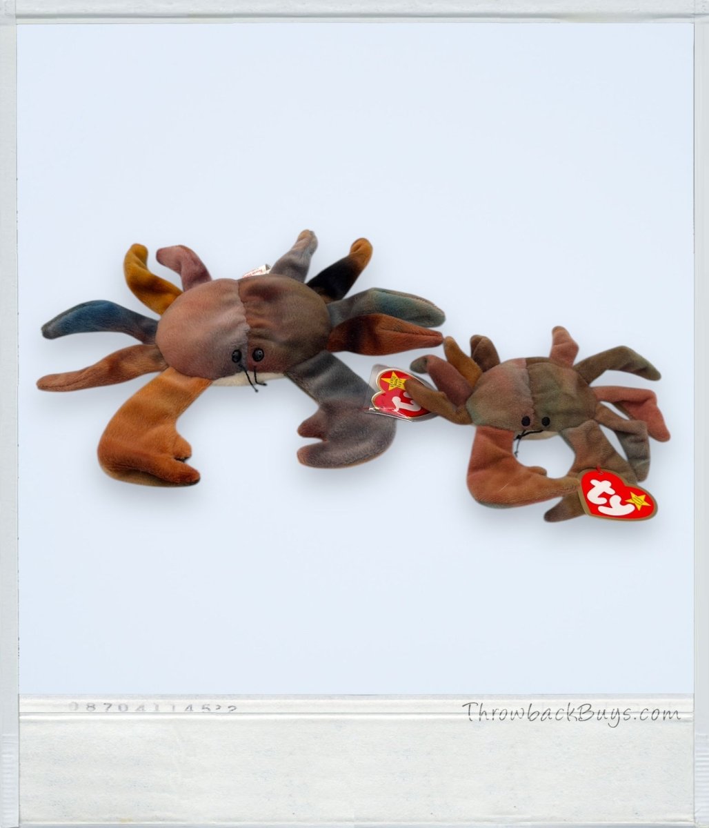 1996 - Beanie Babies Collection: Claude & Mini Claude - Collectible Toys - ThrowbackBuys - ThrowbackBuys