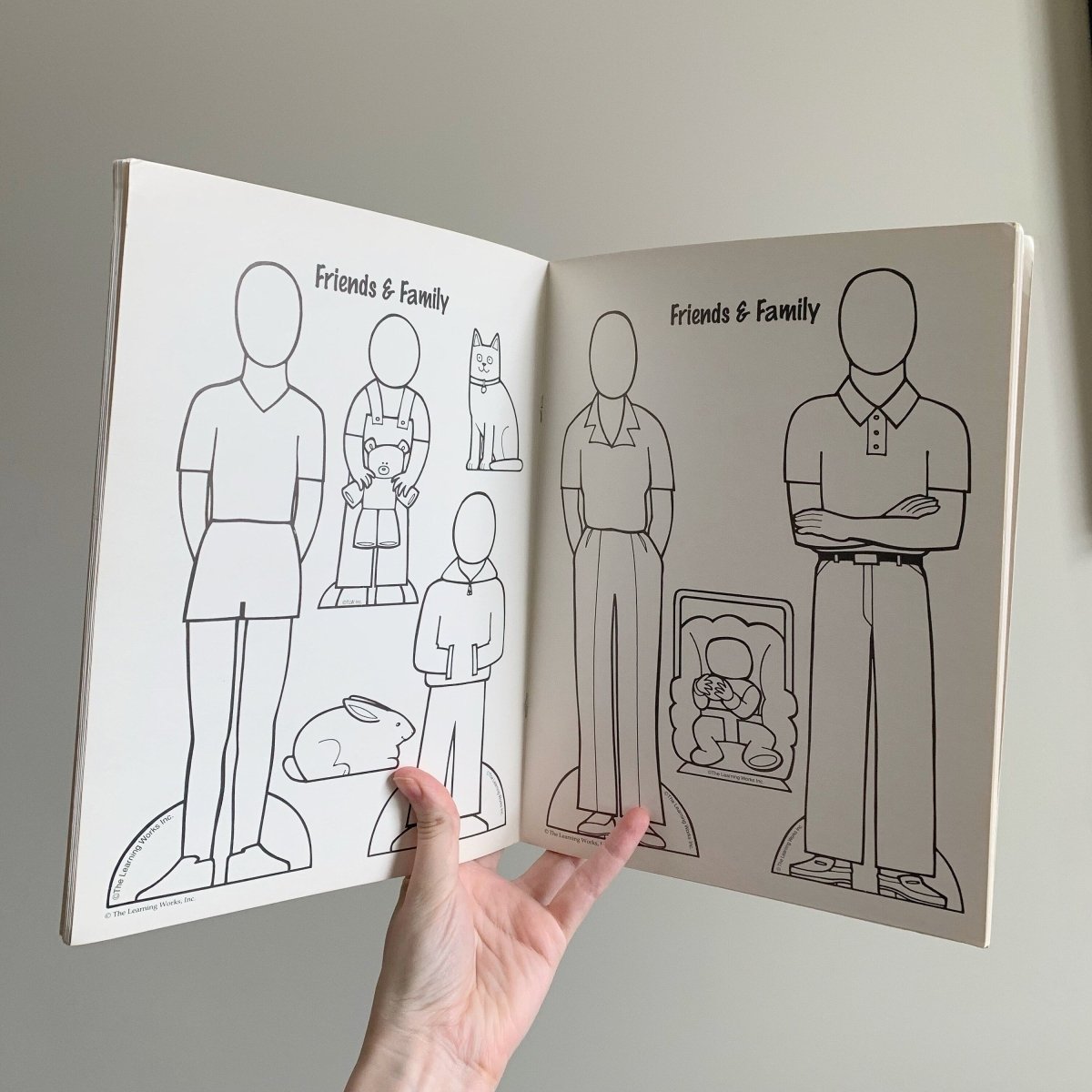 1996 Design a Paper Doll You The Learning Works Book Vintage - Memorabilia - ThrowbackBuys - NostalgicEpisodes