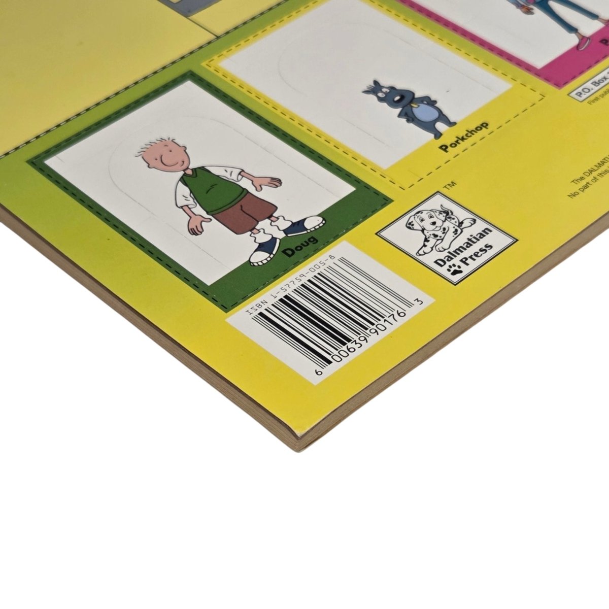 1996 - Disney Doug Sticker Activity Tablet by Dalmatian Press - Action Figures & Collectibles - ThrowbackBuys - A N E 1 Stop Shop