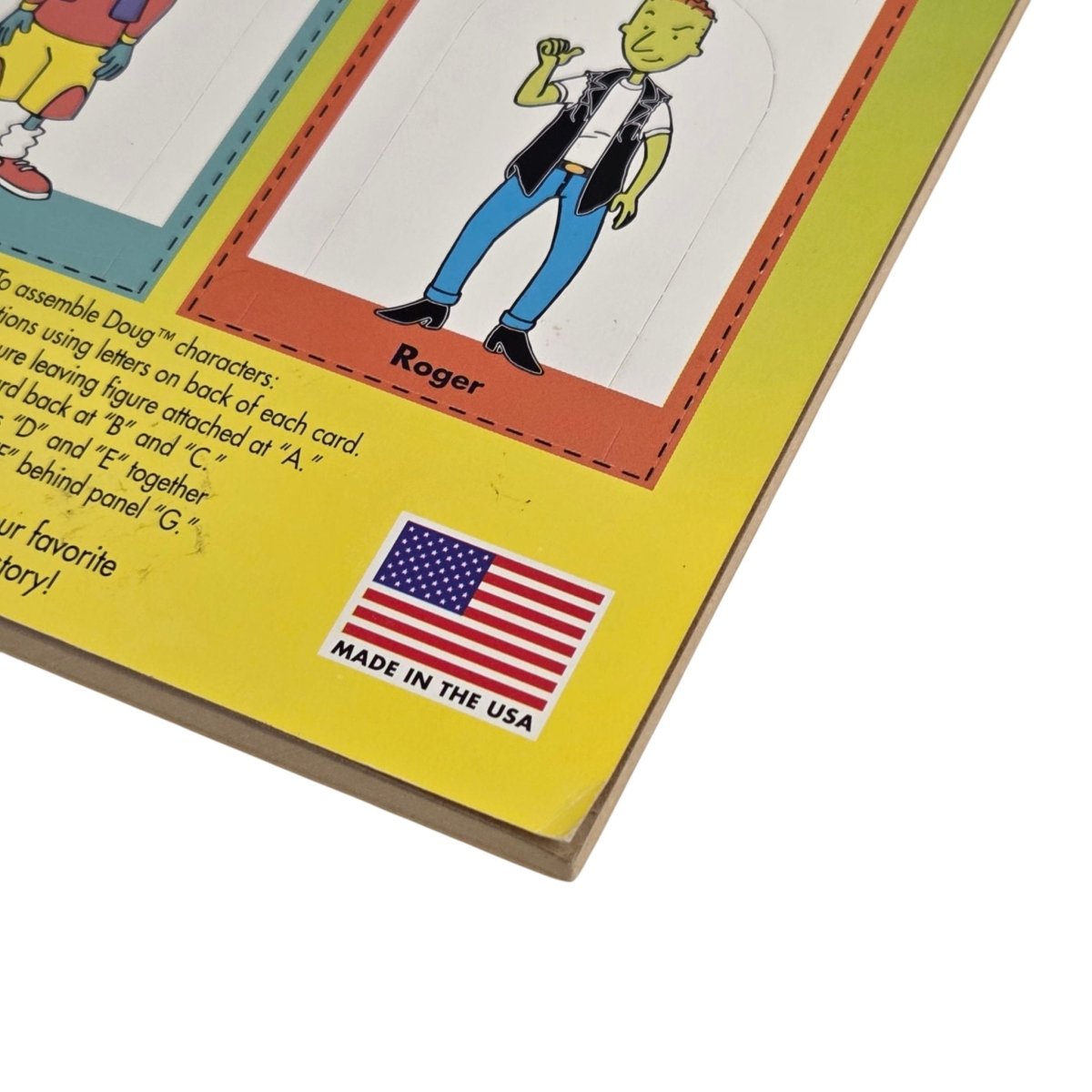 1996 - Disney Doug Sticker Activity Tablet by Dalmatian Press - Action Figures & Collectibles - ThrowbackBuys - A N E 1 Stop Shop