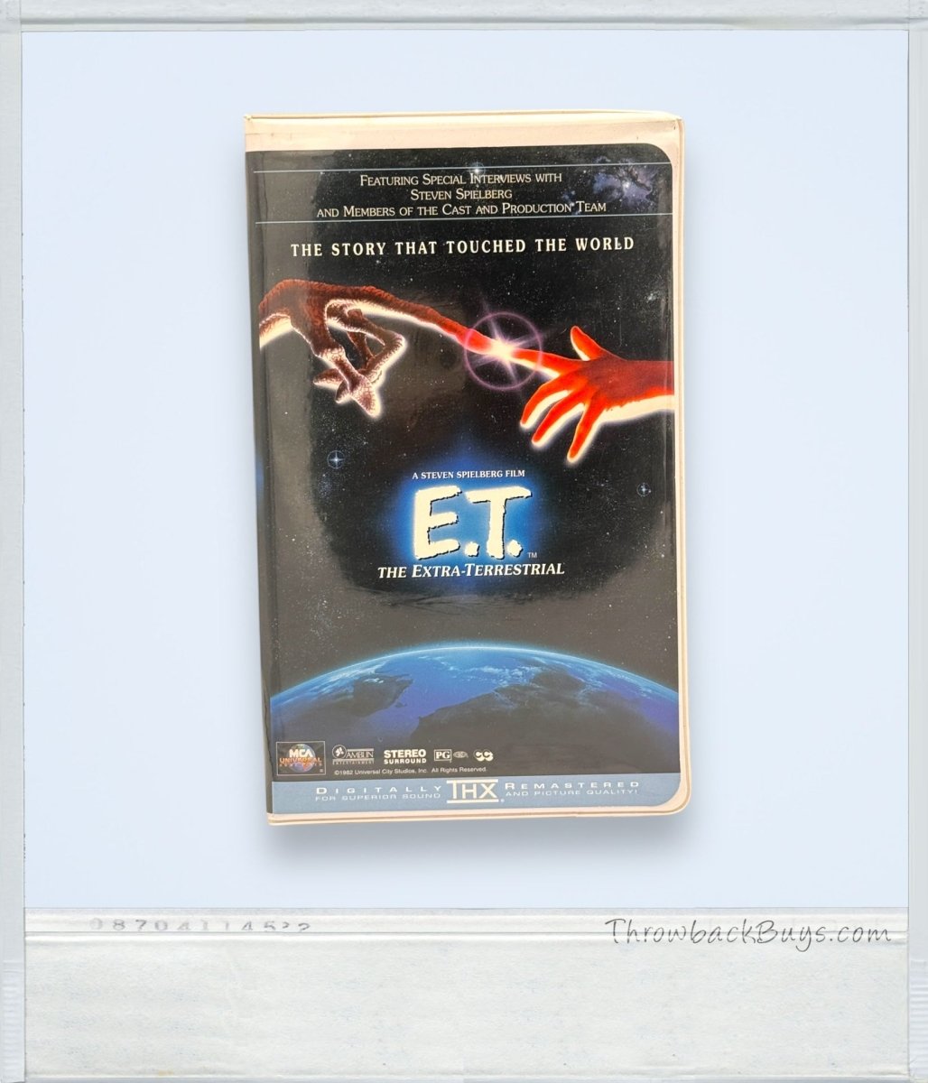 1996 - E.T. the Extra - Terrestrial VHS - VHS - ThrowbackBuys - ThrowbackBuys
