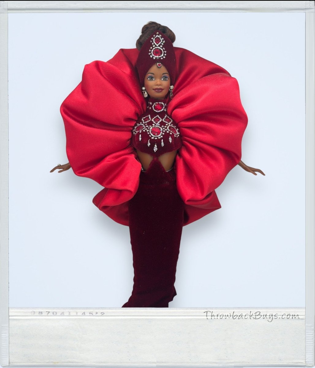 1996 - Mattel "Ruby Radiance" Barbie: The Jewel Essence Collection - Dolls - ThrowbackBuys - ThrowbackBuys