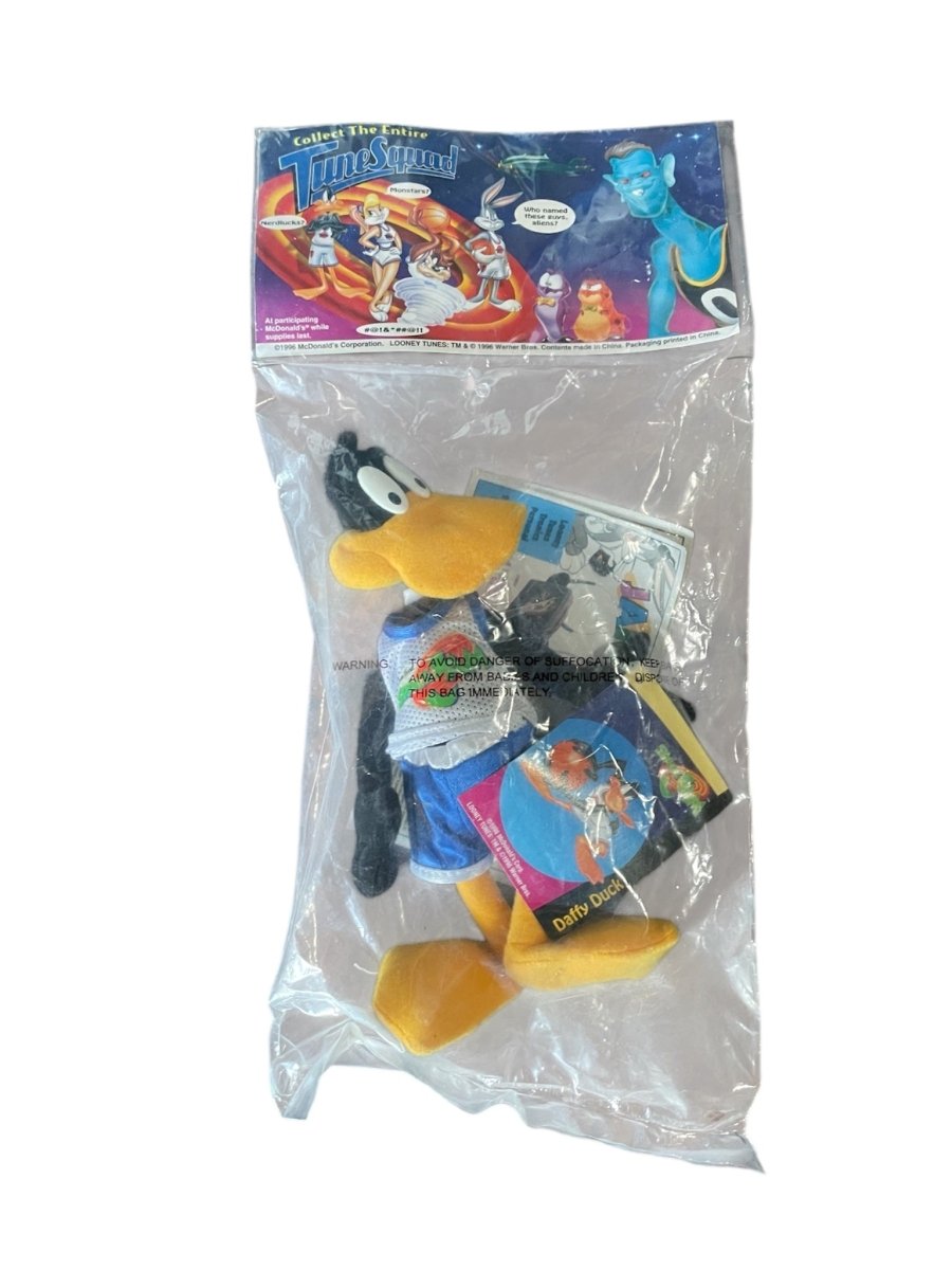 1996 McDonald's Space Jam Plush "Daffy Duck" - SEALED - Collectible Toys - ThrowbackBuys - Shiznit