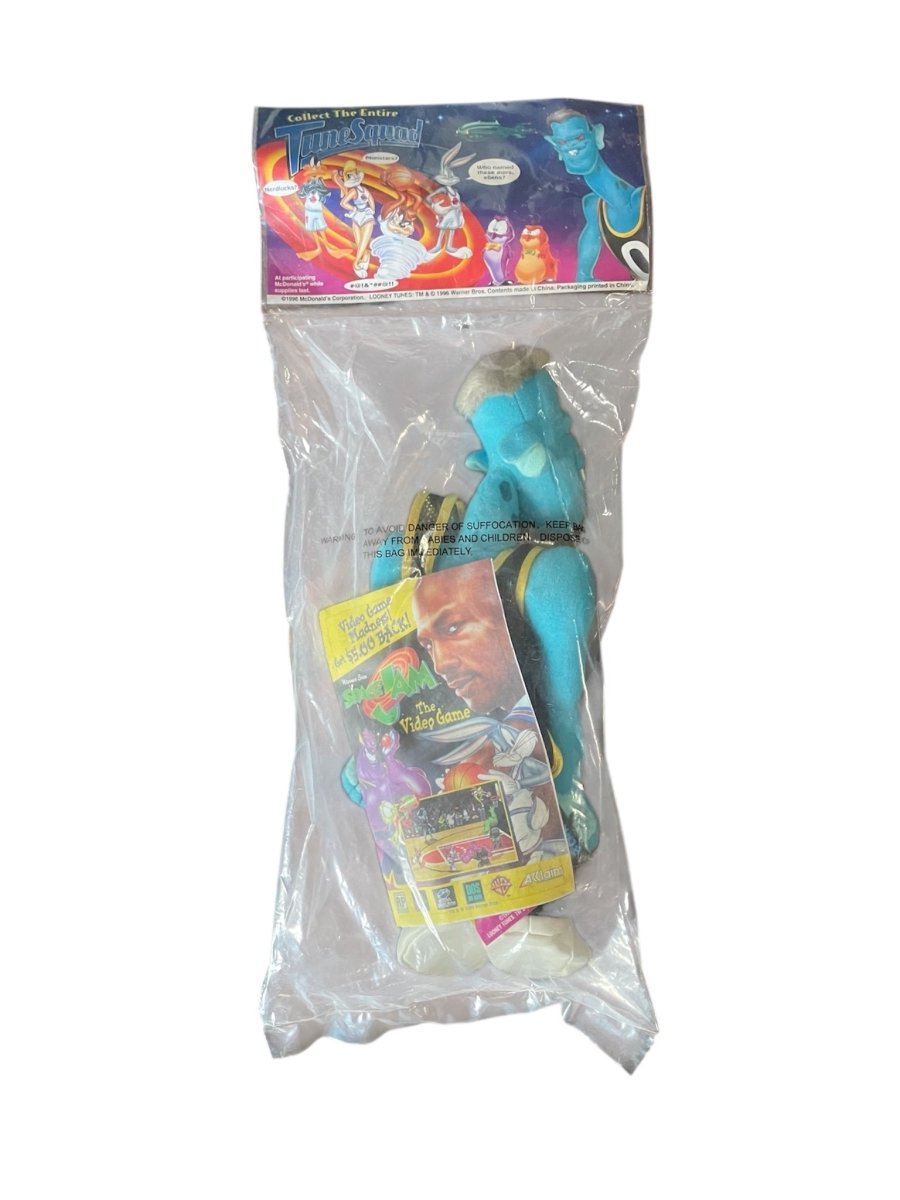 1996 McDonald's Space Jam Plush "Monstars - Blanko" - SEALED - Collectible Toys - ThrowbackBuys - Shiznit