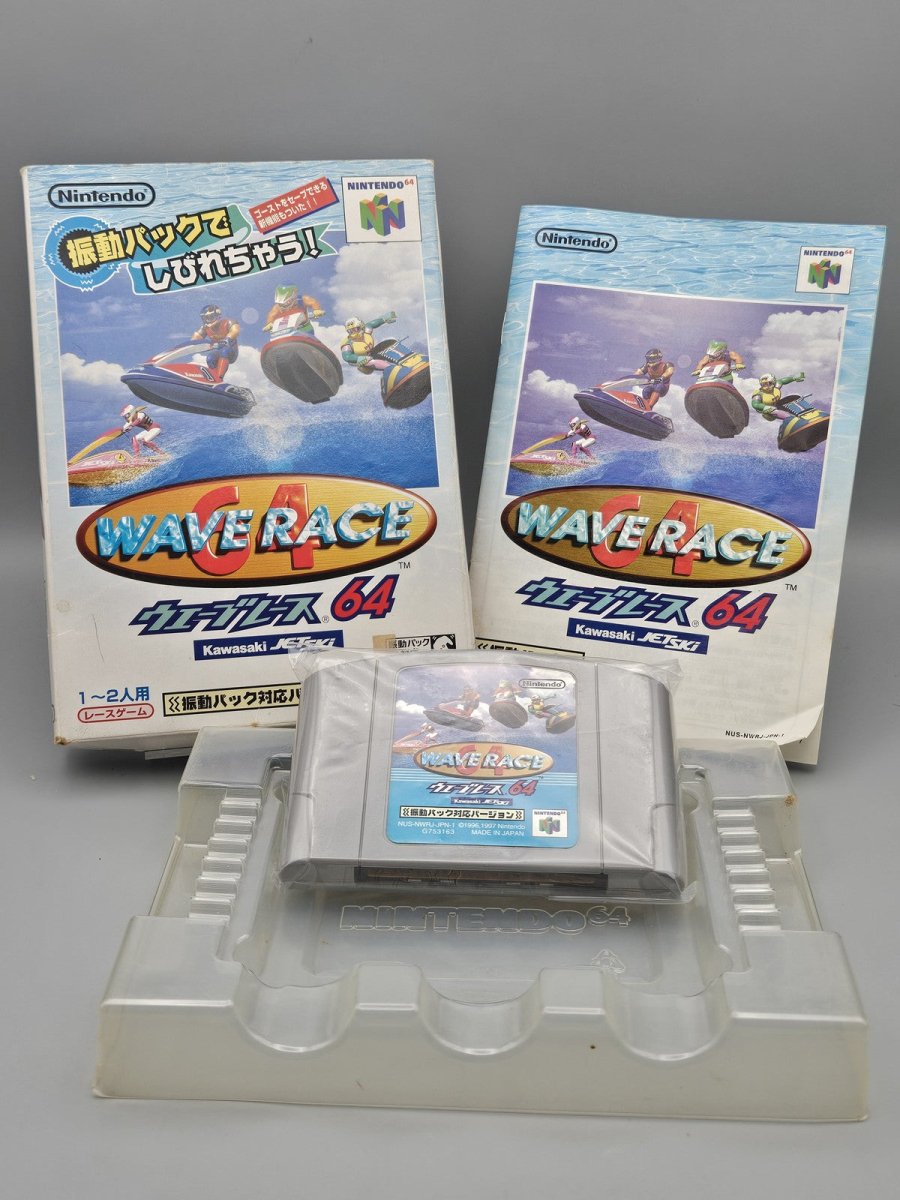 1996 – Nintendo 64: Wave Race 64 - Video Games - ThrowbackBuys - Pinnaclecollectibles