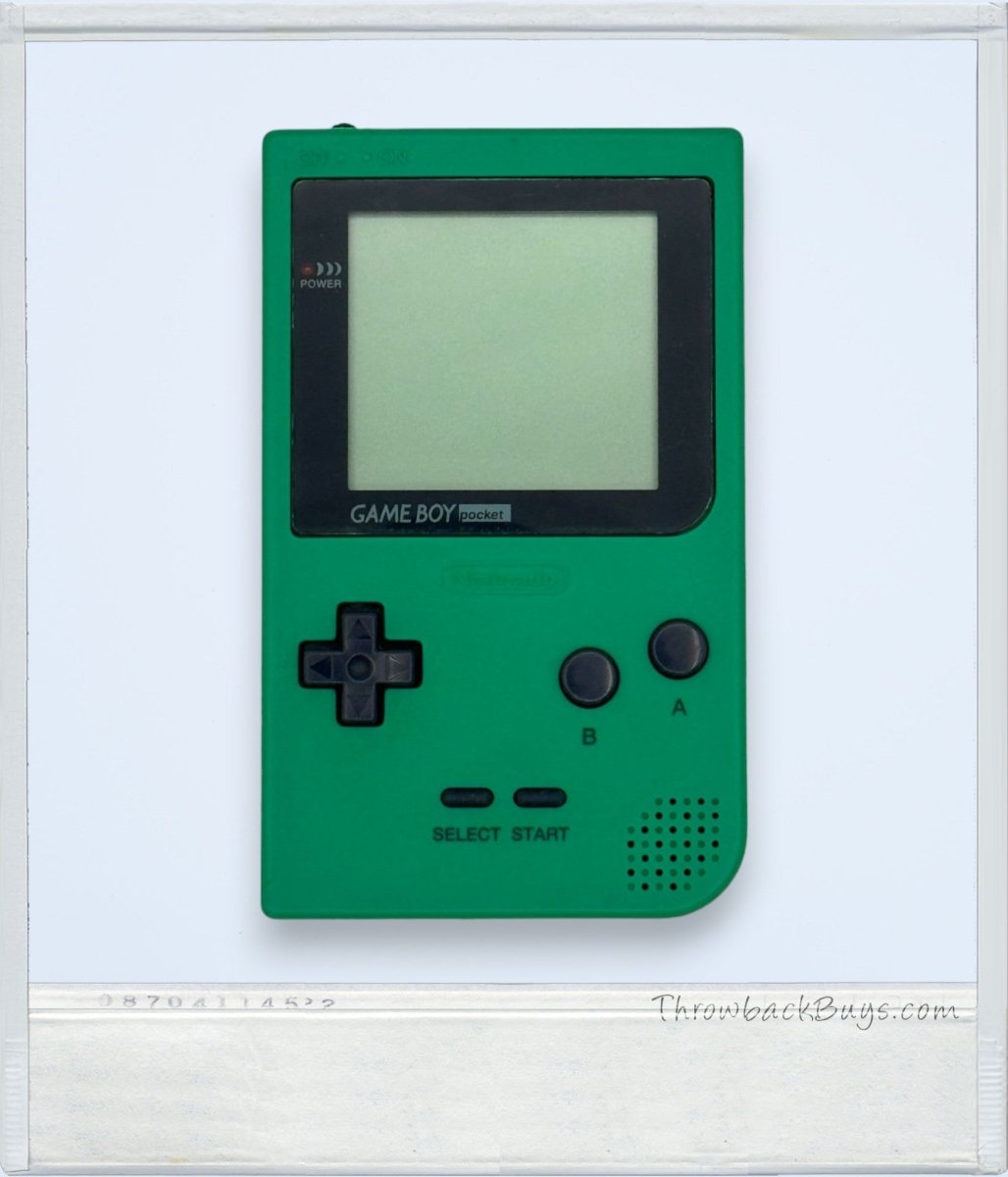 1996 - Nintendo Gameboy Pocket Green - Handheld Consoles - ThrowbackBuys - ThrowbackBuys