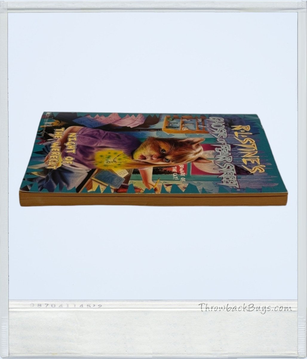 1996 - Pocket Books' Ghosts of Fear Street: Night of the Werecat by R.L. Stine - Books - ThrowbackBuys - ThrowbackBuys