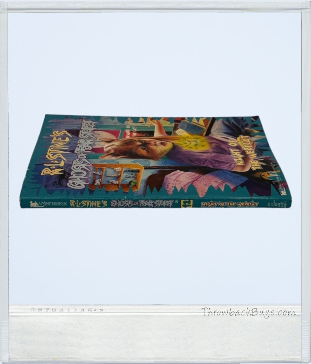 1996 - Pocket Books' Ghosts of Fear Street: Night of the Werecat by R.L. Stine - Books - ThrowbackBuys - ThrowbackBuys