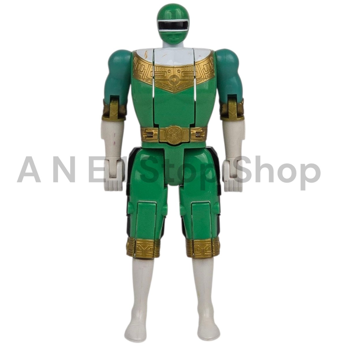 1996 - Power Rangers Zeo Zord Morphin Zeo Ranger IV Green 5.5 Figure Bandai - Action Figures & Collectibles - ThrowbackBuys - A N E 1 Stop Shop