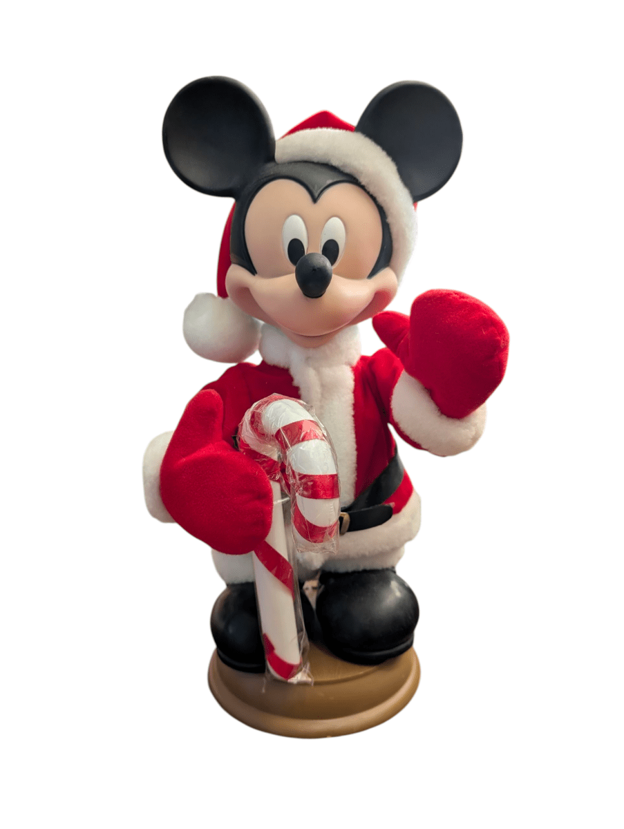 1996 Santa's Best 17" Mickey Mouse Santa Figure - Collectible Toys - ThrowbackBuys - Shiznit
