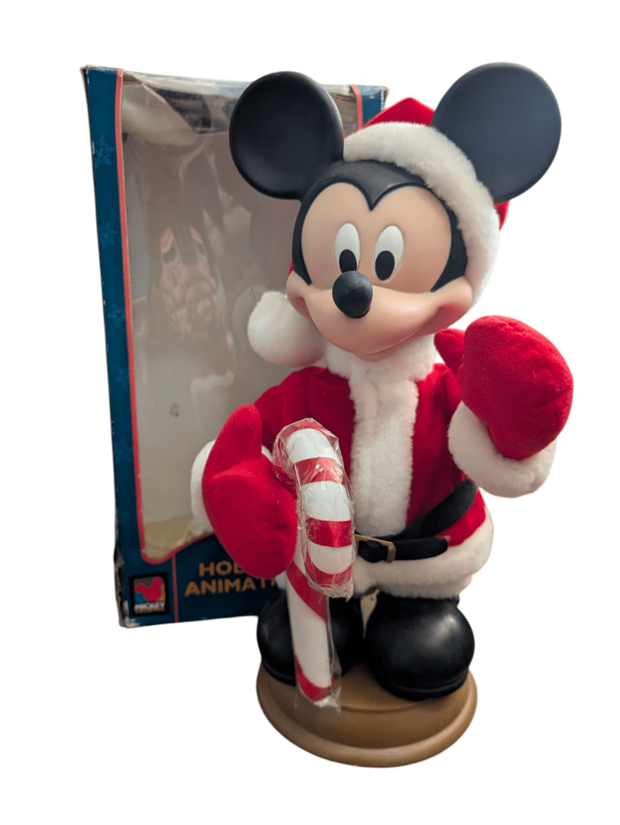 1996 Santa's Best 17" Mickey Mouse Santa Figure - Collectible Toys - ThrowbackBuys - Shiznit