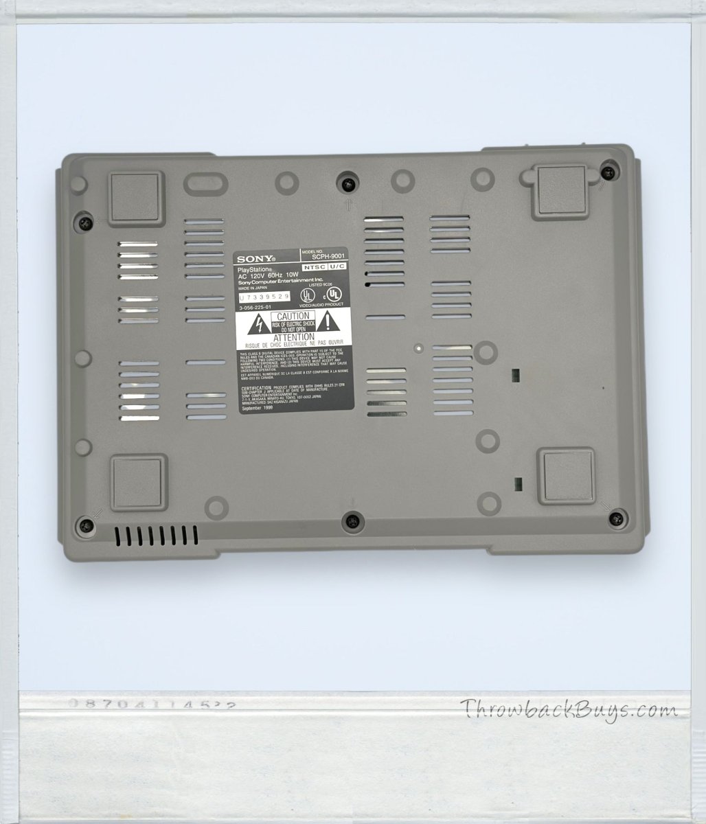 1996 - Sony Playstation 1 - Home Game Consoles - ThrowbackBuys - ThrowbackBuys