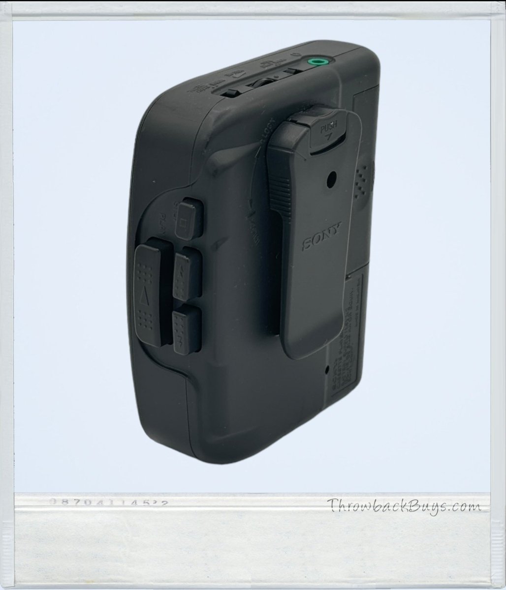 1996 - Sony Walkman WM - EX122 Portable Cassette Player w/Mega Bass & Hip Clip - Portable Audio - ThrowbackBuys - ThrowbackBuys