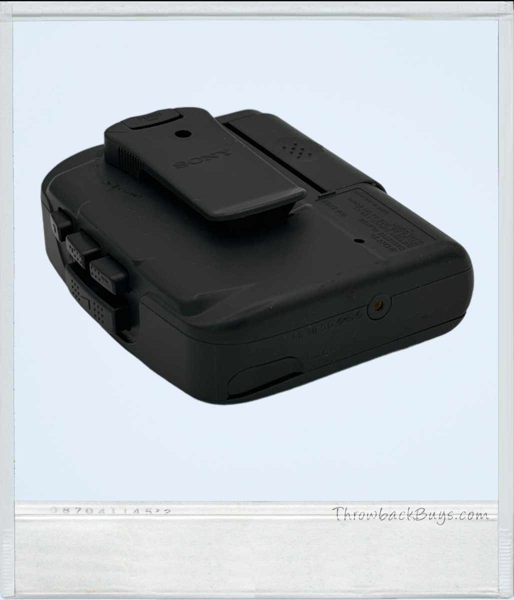 1996 - Sony Walkman WM - EX122 Portable Cassette Player w/Mega Bass & Hip Clip - Portable Audio - ThrowbackBuys - ThrowbackBuys