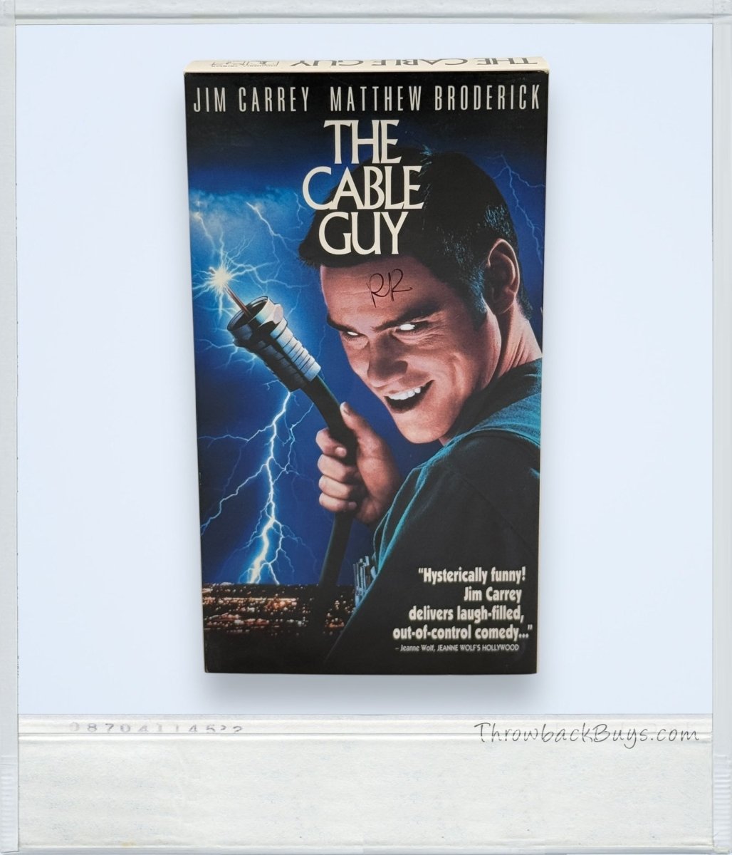 1996 - The Cable Guy VHS - VHS - ThrowbackBuys - ThrowbackBuys