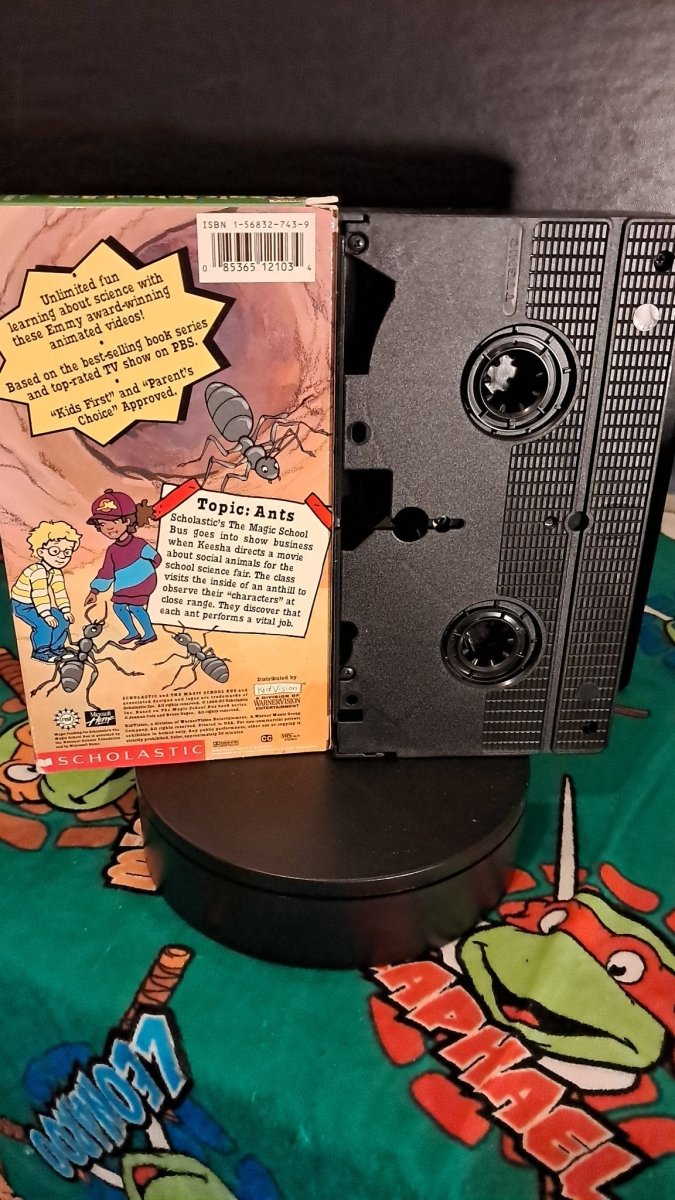 1996 – The Magic School Bus Gets Ants In Its Pants VHS - VHS - ThrowbackBuys - Retrotoyz&gamez87