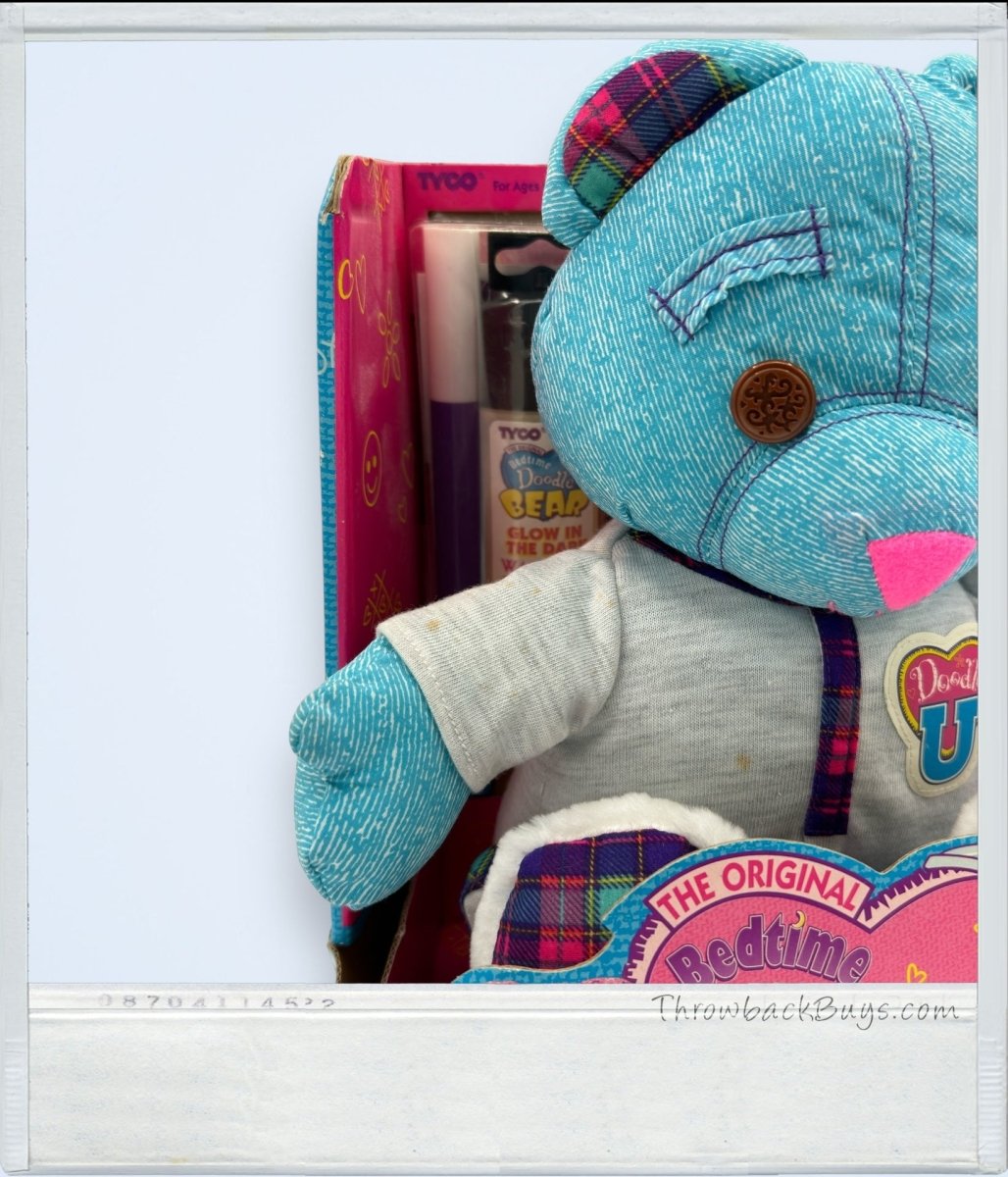 1996 - TYCO "Bedtime" Doodle Bear 12" - Collectible Toys - ThrowbackBuys - ThrowbackBuys